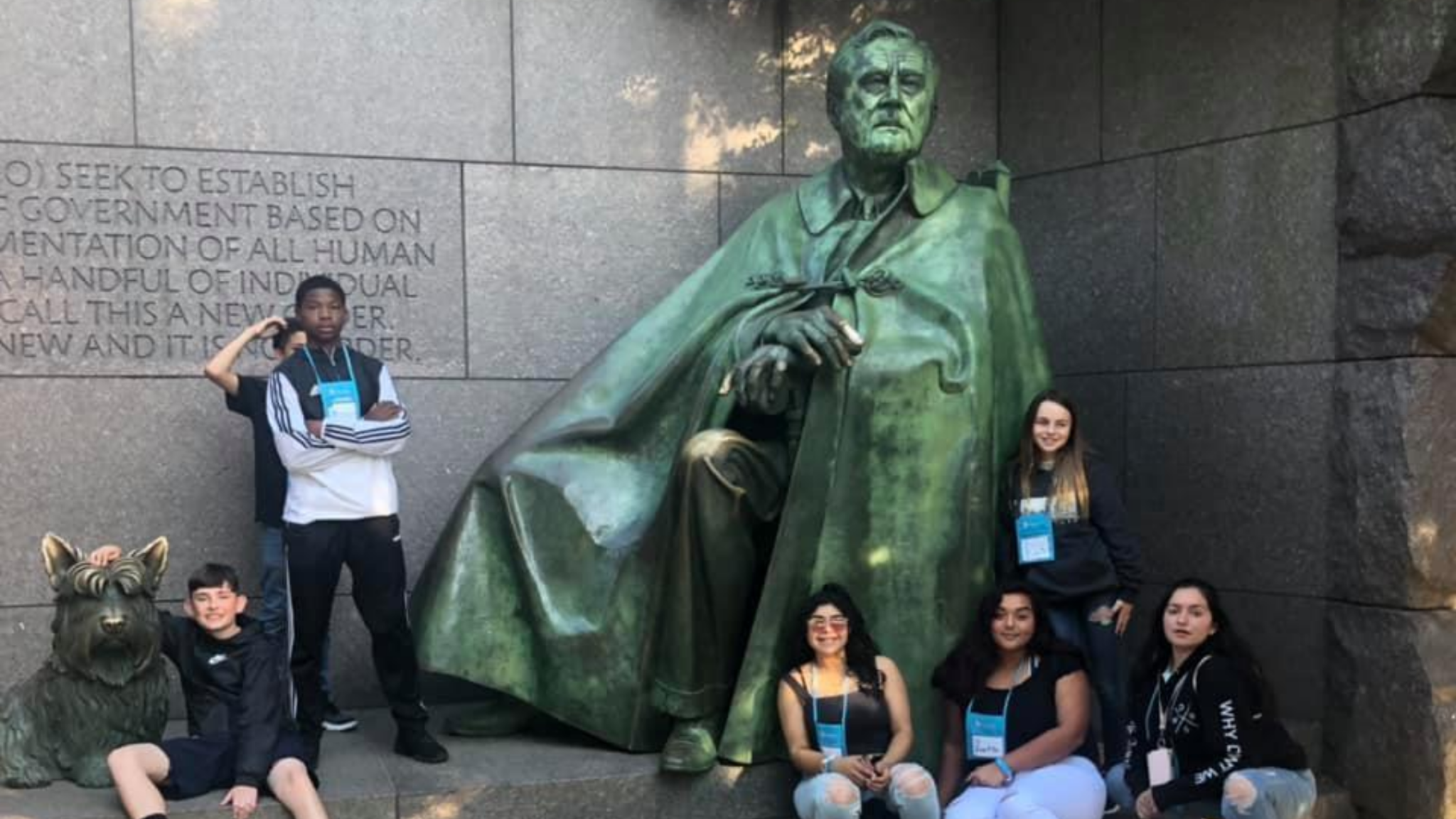 FDR Memorial | Washington DC School Trip | Nations Classroom